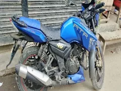 TVS Apache RTR 150 Matt Blue